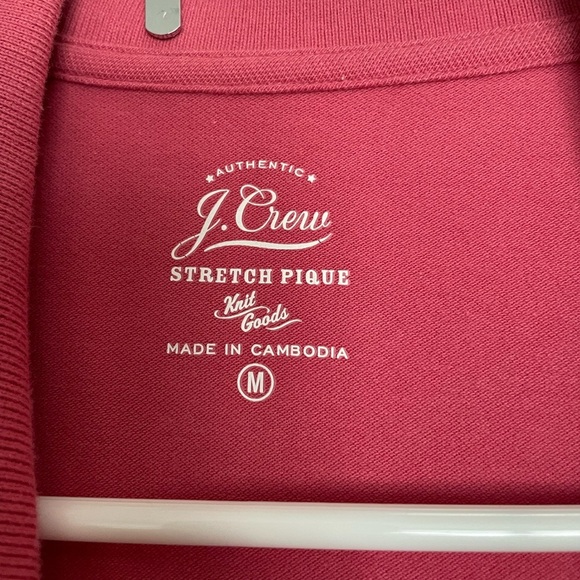 JCREW knit mens red button down - Picture 2 of 3